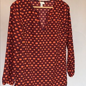 BUNDLE Vibrant Print V-Neck Blouse